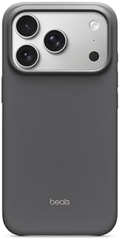 BEATS GRANITE GRAY IPHONE 17 PRO CASE WITH MAGSAFE, CAMERA CONTROL, MATTE FINISH LINING