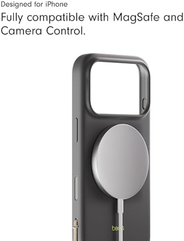 BEATS IPHONE 17 PRO MAX CASE WITH MAGSAFE, KICKSTAND, CAMERA CONTROL LANYARD GRANITE GRAY