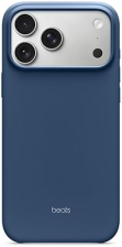 BEATS IPHONE 17 PRO MAX CASE WITH MAGSAFE CAMERA CONTROL, MATTE BEDROCK BLUE, MICROFIBER LINING