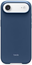 BEATS AIRCASE FOR IPHONE WITH MAGSAFE CAMERA CONTROL, MATTE BEDROCK BLUE, MICROFIBER LINING