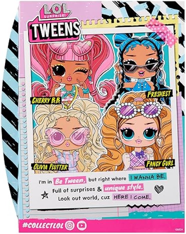 LOL SURPRISE TWEENS CORE DOLL FRESHEST EDITION POPULAR COLLECTIBLE TOY FOR KIDS