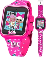 LOL SURPRISE PINK KIDS SMARTWATCH WITH GAMES, CAMERA, STEP COUNTER ALARM