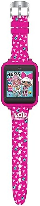 LOL SURPRISE PINK KIDS SMARTWATCH WITH GAMES, CAMERA, STEP COUNTER ALARM