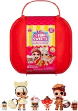 L.O.L. SURPRISE! MINI SWEETS SERIES 2 DELUXE SET WITH 4 DOLLS JELLY BELLY CANDY GIFT FOR GIRLS 4
