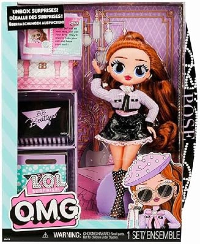 L.O.L. SURPRISE OMG POSE FASHION DOLL WITH ACCESSORIES SURPRISES GIFT FOR KIDS 4