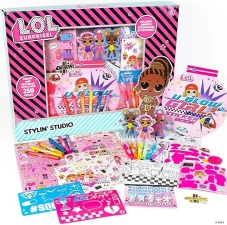 L.O.L. SURPRISE STYLIN STUDIO DIY ACTIVITY BOOK WITH 250 ACCESSORIES, STICKERS ART SUPPLIES