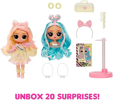 L.O.L. SURPRISE TWEENS SWAP BRAIDS WINNIE DOLL WITH 20 SURPRISES, FASHIONS ACCESSORIES