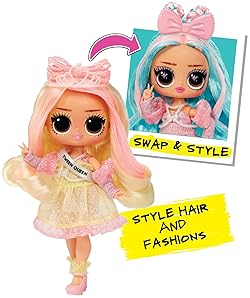 L.O.L. SURPRISE TWEENS SWAP BRAIDS WINNIE DOLL WITH 20 SURPRISES, FASHIONS ACCESSORIES