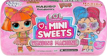 L.O.L. SURPRISE! MINI SWEETS SERIES 3 VENDING MACHINE DOLL WITH 8 SURPRISES GIFT FOR GIRLS 4