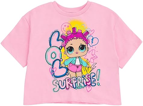 L.O.L. SURPRISE! GIRLS T-SHIRT LEGGINGS OUTFIT SET TODDLER TO BIG KIDS SIZES 2T-18 20