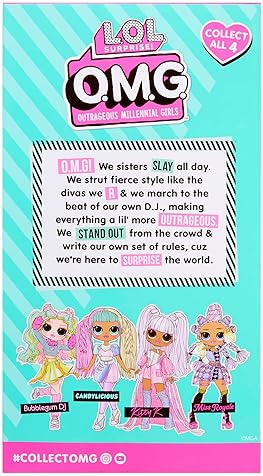LOL SURPRISE OMG DOLL MISS ROYALE COLLECTIBLE FASHION DOLL FOR KIDS FANS