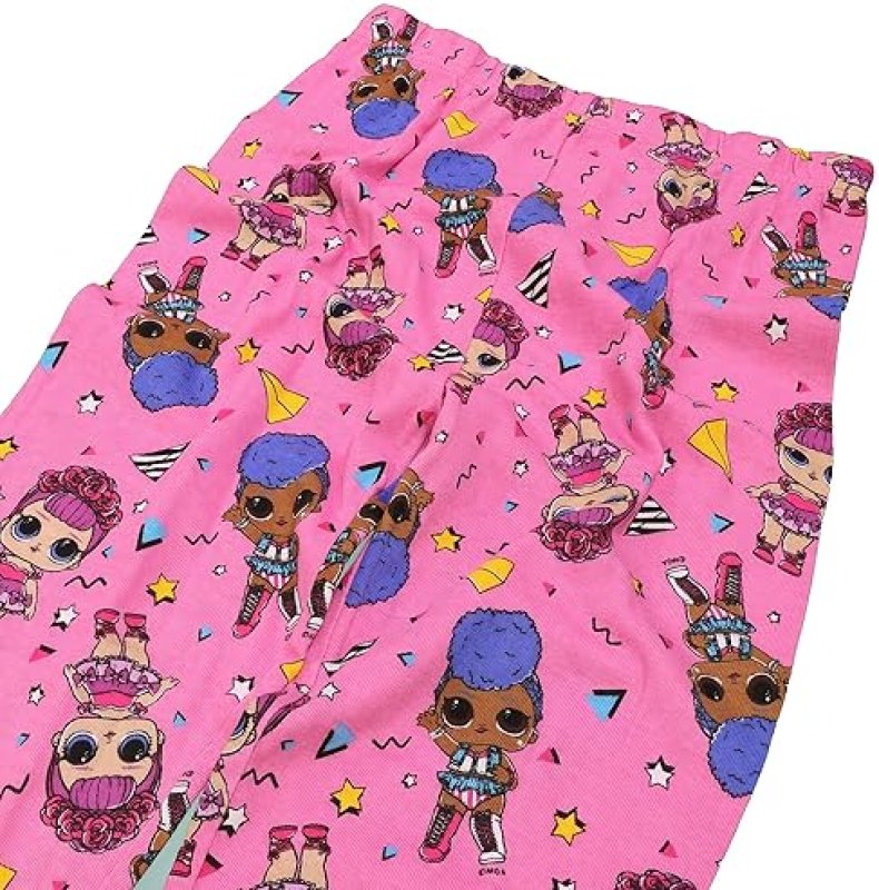 L.O.L. SURPRISE! GIRLS SNUG FIT COTTON PAJAMAS SOFT, COMFORTABLE SLEEPWEAR FOR KIDS