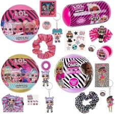 L.O.L. SURPRISE! 4-PACK NOVELTY BALLS VALUE SET OMG BIRTHDAY PARTY FAVORS ACCESSORIES FOR GIRLS