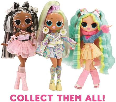 LOL SURPRISE OMG SUNSHINE DOLL WITH COLOR-CHANGING HAIR, FASHIONS ACCESSORIES FOR KIDS 4