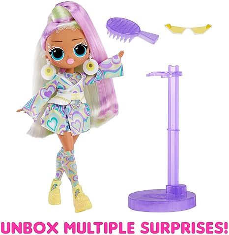 L.O.L. SURPRISE OMG SUNSHINE COLOR CHANGE DOLL WITH HAIR, FASHIONS SURPRISES KIDS 4