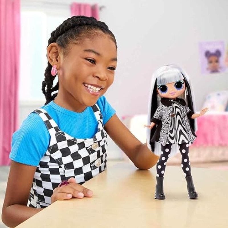 L.O.L. SURPRISE! O.M.G. GROOVY BABE FASHION DOLL WITH ACCESSORIES GIFT FOR KIDS 4