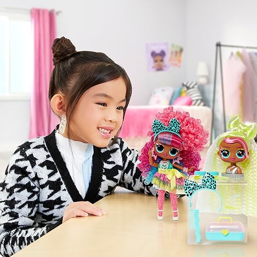 L.O.L. SURPRISE! TWEENS CORA DOLL WITH 20 SURPRISES, STYLING HEAD FASHION KIDS 4 GIFT