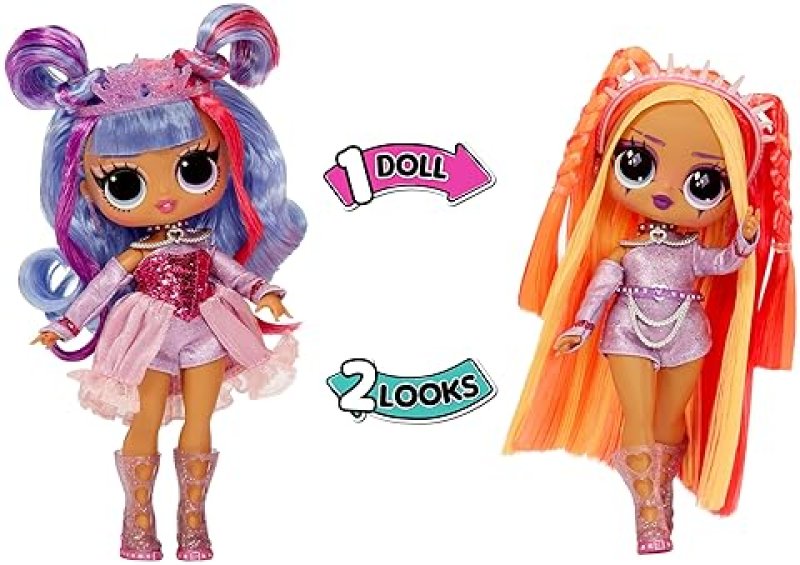 L.O.L. SURPRISE TWEENS SWAP DOLL BAILEY WITH 20 SURPRISES, STYLING HEAD FASHION ACCESSORIES