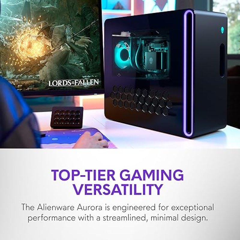 ALIENWARE AURORA ACT1250 GAMING PC - INTEL CORE ULTRA 9 285, RTX 5080, 32GB DDR5, 1TB SSD