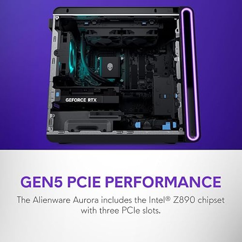 ALIENWARE AURORA ACT1250 GAMING PC - INTEL CORE ULTRA 9 285, RTX 5080, 32GB DDR5, 1TB SSD