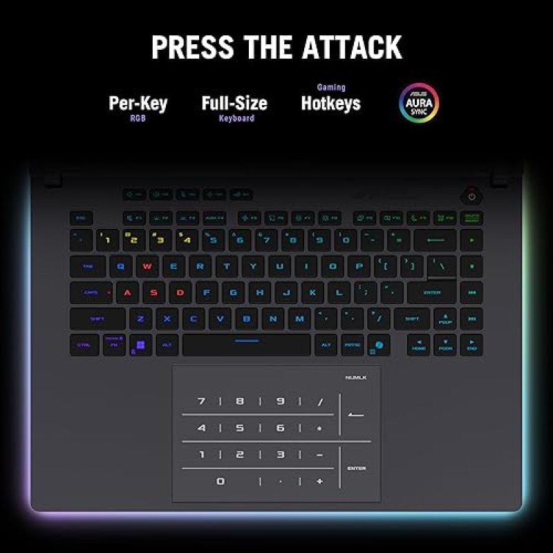 ASUS ROG STRIX G16 2025 GAMING LAPTOP 16 2.5K 240HZ RTX 5080 INTEL CORE ULTRA 9 32GB 1TB SSD