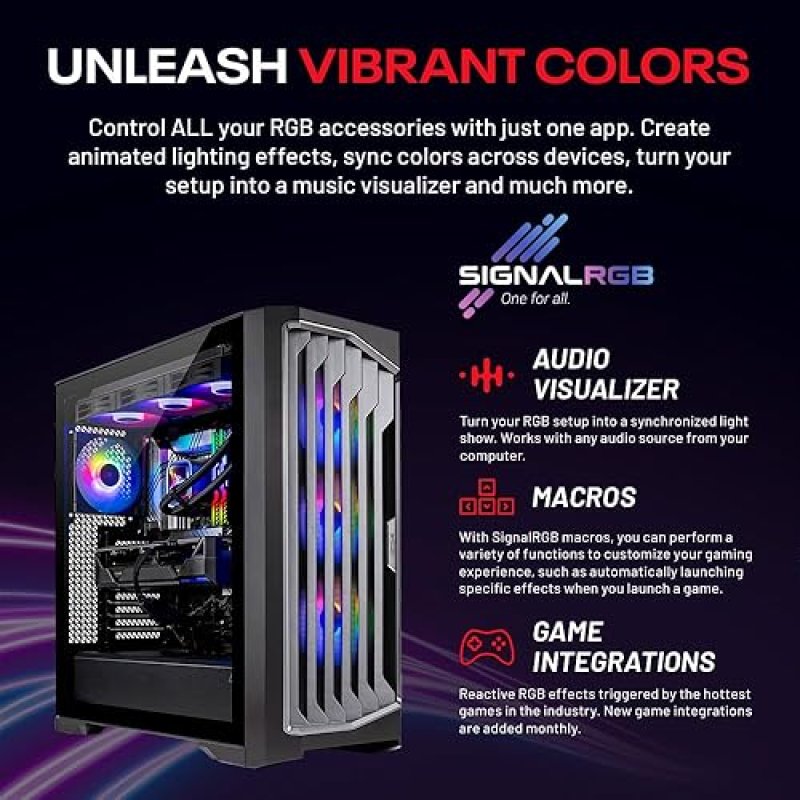 SKYTECH LEGACY 4 GAMING PC, INTEL ULTRA 9 285K 5.7GHZ, RTX 5080 16GB, 64GB DDR5, 2TB SSD