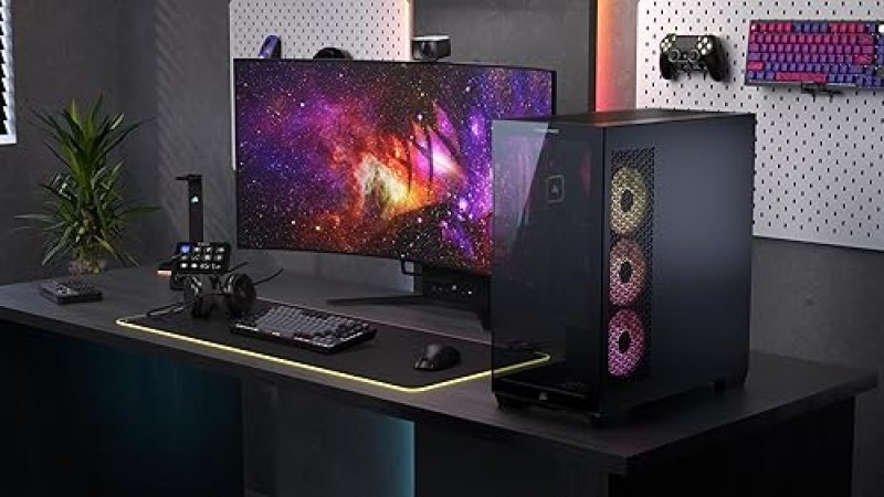 CORSAIR VENGEANCE I7500 GAMING PC INTEL I7-14700KF, RTX 5070, 32GB DDR5, 1TB SSD, LIQUID COOLED