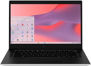 SAMSUNG GALAXY CHROMEBOOK GO 14 LAPTOP, INTEL CELERON N4500, 4GB RAM, 64GB, CHROMEOS, SILVER