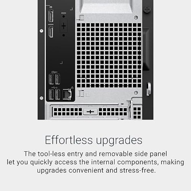 DELL TOWER DESKTOP ECT1250 - INTEL CORE ULTRA 7-265, 16GB DDR5, 1TB SSD, UHD GRAPHICS, KEYBOARD