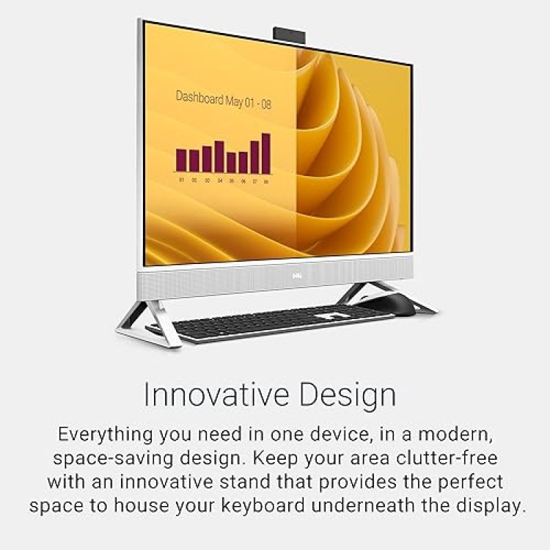 DELL 27 ALL-IN-ONE PC EC27250 - FHD TOUCH, INTEL CORE I7 150U, NVIDIA MX570A, 32GB RAM, 1TB SSD
