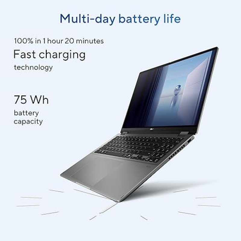 ASUS VIVOBOOK 16 FLIP LAPTOP 16 OLED 3K 120HZ TOUCH, INTEL CORE ULTRA 7, 16GB RAM, 512GB SSD