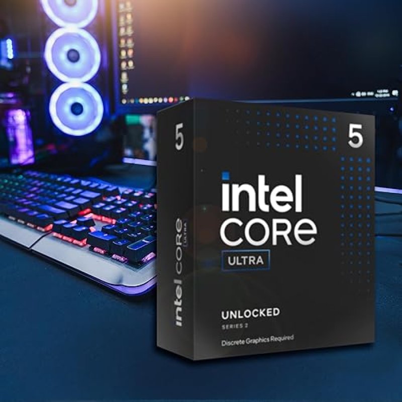 INTEL CORE ULTRA 5 245KF DESKTOP CPU - 14 CORES 6 P 8 E , UP TO 5.2 GHZ PERFORMANCE
