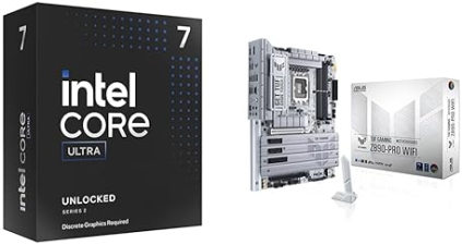 INTEL CORE I7-13700KF 20-CORE CPU ASUS TUF Z890-PRO WIFI ATX MOTHERBOARD BUNDLE, DDR5, WI-FI 7