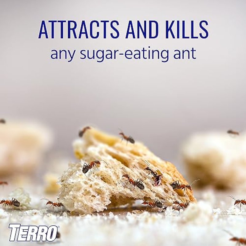 TERRO T200-3SR LIQUID ANT KILLER BAITS 3 PACK EFFECTIVE ANT CONTROL SOLUTION