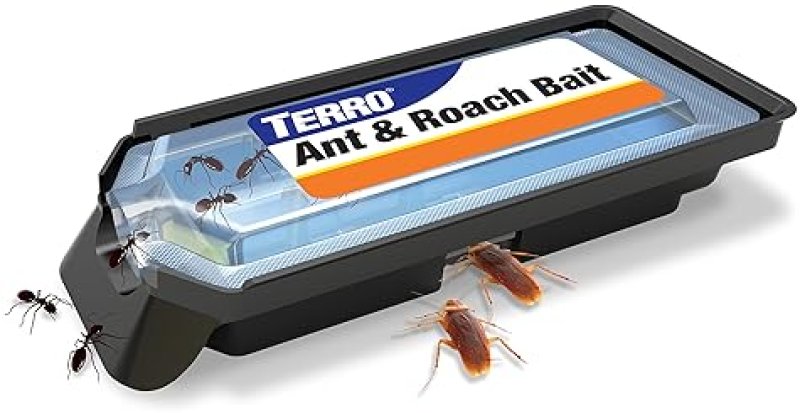 TERRO ANT ROACH BAIT 2 PACK - INDOOR ANT, ROACH, AND SILVERFISH KILLER T360SR