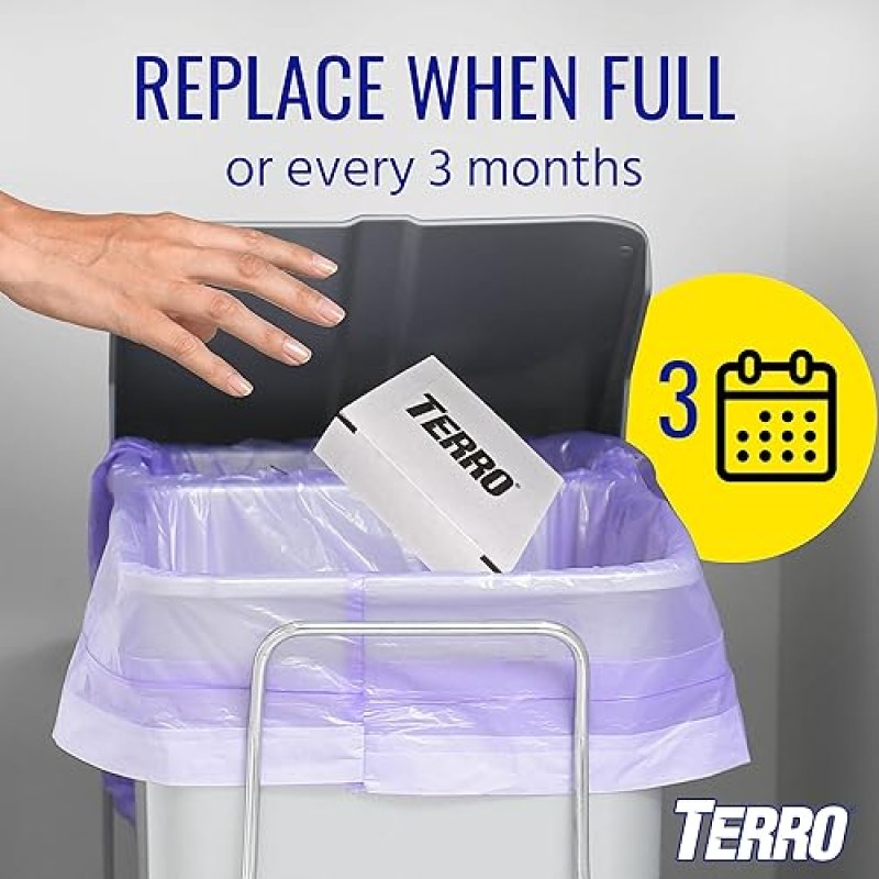 TERRO T3206 INDOOR SPIDER INSECT STICKY TRAPS 4 COUNT PACK OF 1