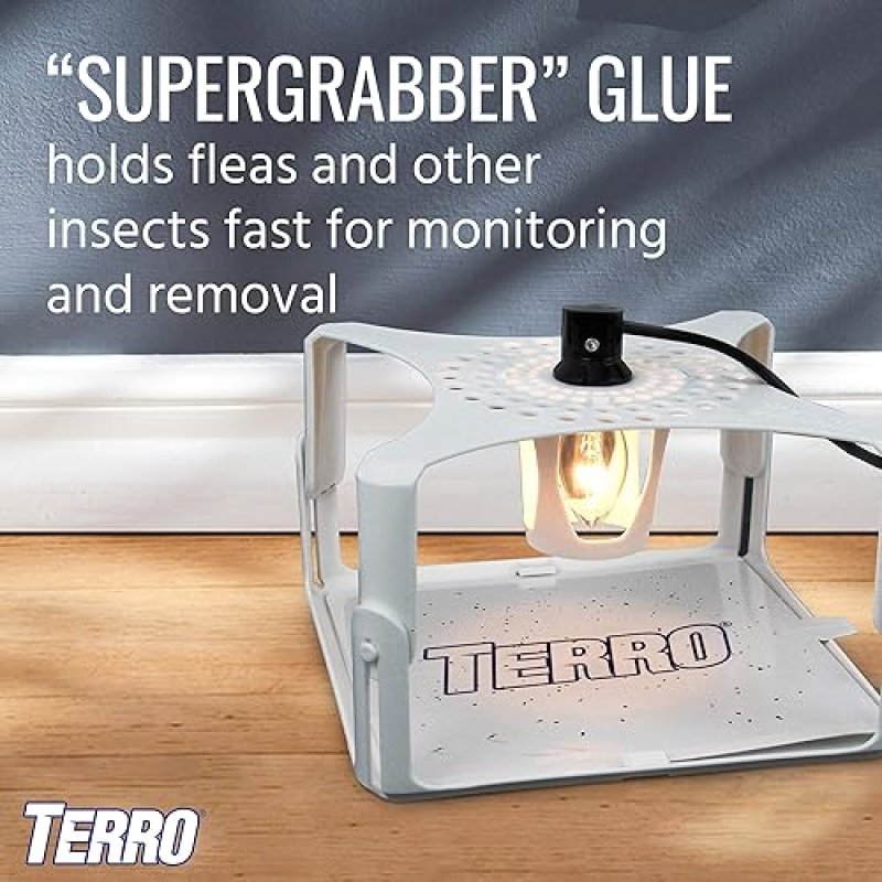 TERRO FLEA TRAP REFILL GLUE CARDS FOR T230 INDOOR FLEA TRAP, 3 COUNT PACK T231