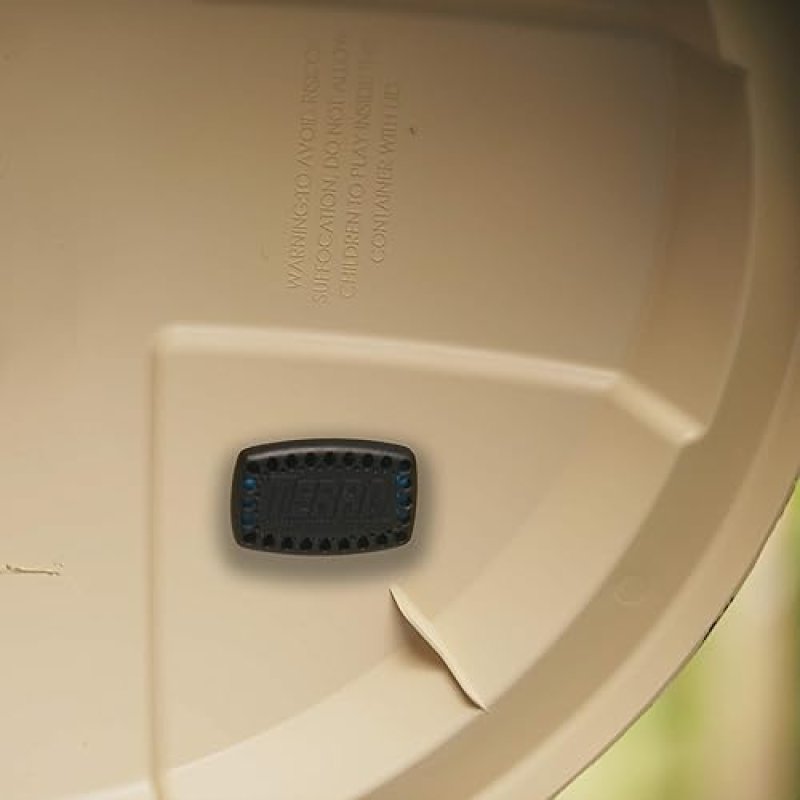 TERRO T801SR GARBAGE GUARD INSECT KILLER FOR OUTDOOR TRASH CANS KILLS FLIES, ROACHES MORE 2 PACK