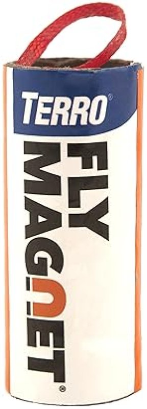 TERRO T518 FLY MAGNET STICKY FLY TRAP, INDOOR HANGING, 2-PACK 16 TOTAL FLY CONTROL