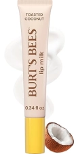 BURT S BEES TOASTED COCONUT LIP MILK BALM, VITAMIN ENRICHED MOISTURIZER, 0.34 OZ TUBE