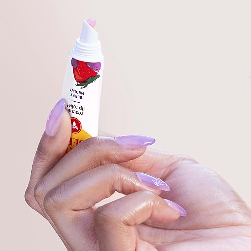 BURTS BEES BERRY MEDLEY LIP BALM, HYDRATING RESCUE FOR DRY CRACKED LIPS, 0.35OZ TUBE