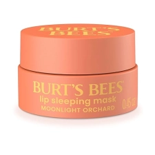 BURT S BEES MOONLIGHT ORCHARD LIP SLEEPING MASK WITH HYALURONIC ACID SQUALANE, 0.45 OZ