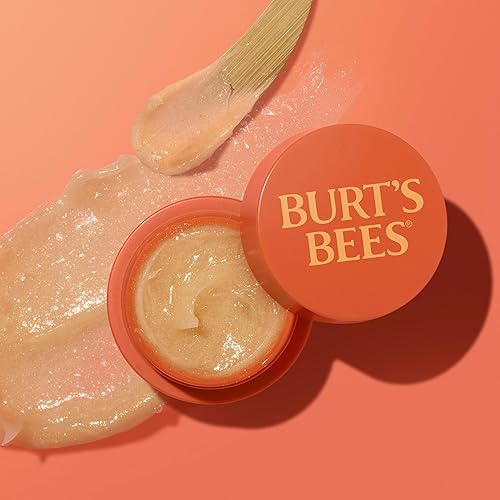 BURT S BEES MOONLIGHT ORCHARD LIP SLEEPING MASK WITH HYALURONIC ACID SQUALANE, 0.45 OZ