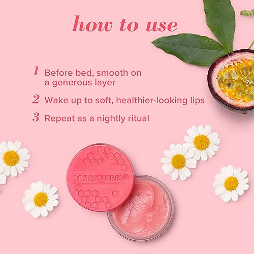 BURTS BEES 3-PACK LIP SLEEPING MASK SET HYDRATING EXFOLIATING SCRUB STOCKING STUFFERS