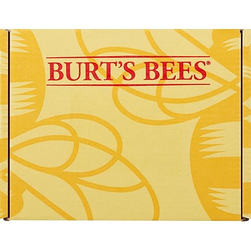BURTS BEES LIP BALM 3-PACK MOISTURIZING SHEA BUTTER ECHINACEA, DRY LIP RELIEF GIFT