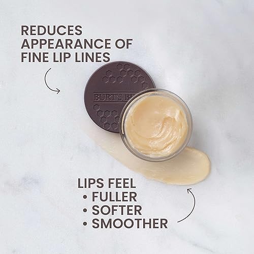 BURTS BEES OVERNIGHT LIP TREATMENT 0.25OZ MOISTURIZING, RESTORATIVE WITH VITAMIN E CERAMIDES