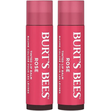 BURTS BEES PETAL ROSE LIP TINT BALM 2-PACK LONG-LASTING HYDRATING TINTED LIP BALM DUO