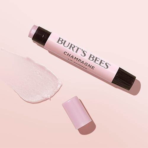 BURTS BEES SHIMMER LIP TINT 4-PACK MOISTURIZING TINTED BALM, NATURAL GLOW HYDRATION
