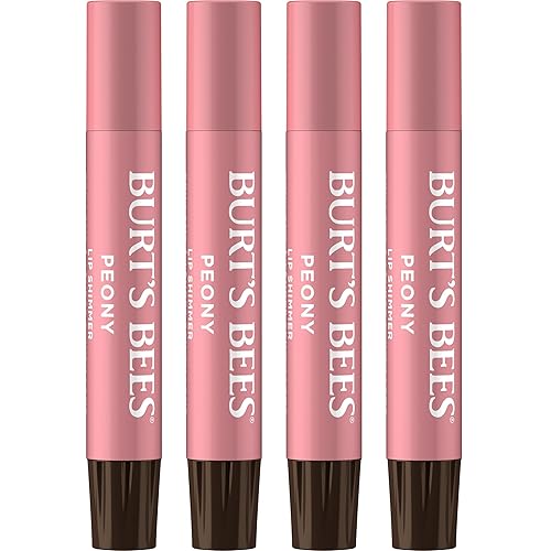 BURTS BEES SHIMMER LIP TINT STOCKING STUFFERS SET, MOISTURIZING FOR ALL DAY HYDRATION WITH NATURAL G