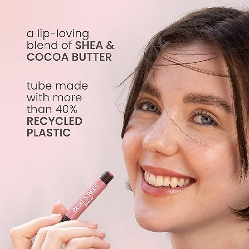 BURTS BEES SHIMMER LIP TINT STOCKING STUFFERS SET, MOISTURIZING FOR ALL DAY HYDRATION WITH NATURAL G